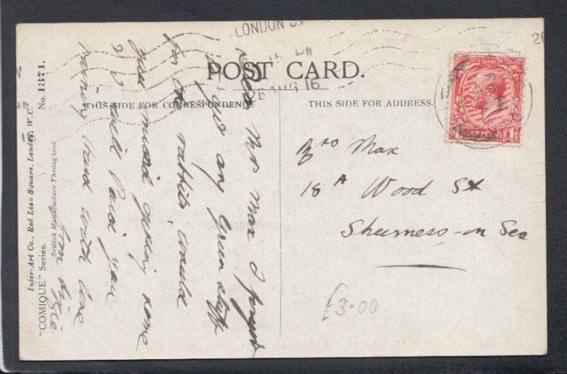 Comic Postcard - Bath / Lady / Mining SW2916