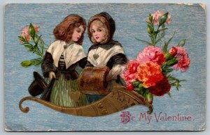 Winsch Back  Valentine's  Brooklyn New York Cancel Postcard 1909