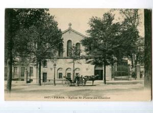 247328 FRANCE PARIS Eglise St.Pierre-de-Chaillot Church OLD PC