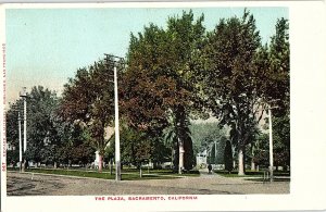 Postcard ROAD SCENE Sacramento California CA AI5272