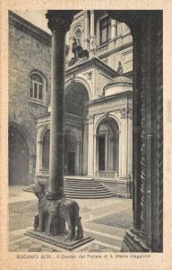 BR42723 Il Duomo del portale di S maria Maggiore Bergamo alta italy