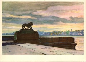 Russia Leningrad Monument View