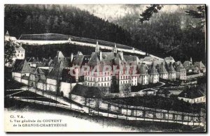 Old Postcard Convent of the Grande Chartreuse Vue Generale