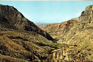 Wyoming Rugged Mountains In The Big Horn Mountains