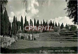 Postcard Modern Villa Adriana Rovine Del Teatro Greco