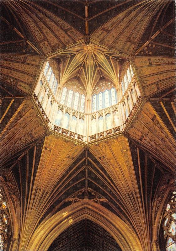 BR76250 ely cathedral lantern interior  uk