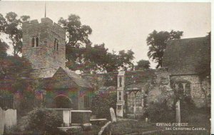 Essex Postcard - Epping Forest - Chingford Church - Ref 2387A