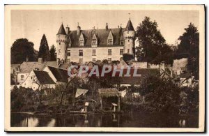 Postcard Old Loire Castles Chateau of Montresor I and L General view