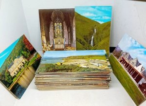 Job Lot Bulk 130+ Interesting New Vintage UK Topographical Postcards 1960s/1970s