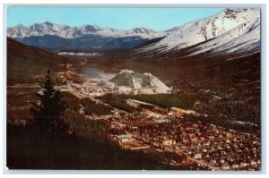 c1950's Manche D'Epee Hill Chemin De Gaspe Gaspe Highway PQ Canada Postcard