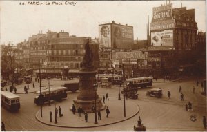 CPA PARIS 9e Place Clichy (998485)