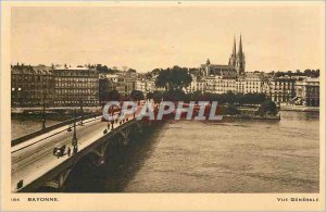 Postcard Old Bayonne Vue Generale