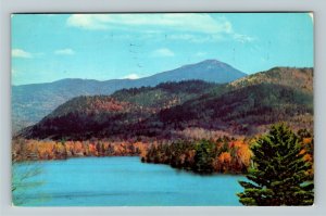 Lake Placid NY- New York Year Round Vacationland Chrome c1959 Postcard
