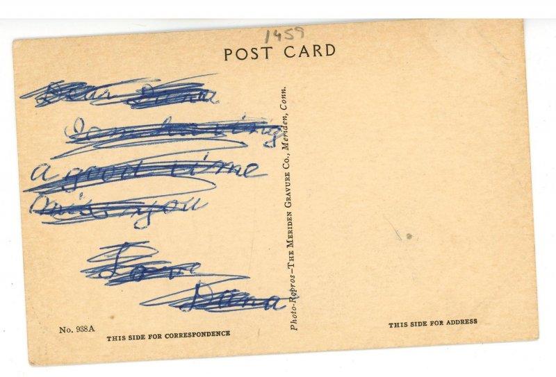 NH - Rochester. Central Square Looking Southwest circa 1943