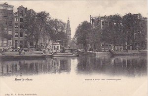 Netherlands Amsterdam Binnen Amstel met Groenburgwal