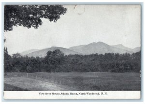 c1960's View From Mouth Adams House North Woodstock New Hampshire NH Postcard