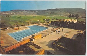 LA COSTA HOTEL & SPA Rancho La Costa, CA Pool Golf Course 1960s Vintage Postcard