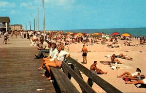 Delaware Rehoboth Beach Greetings Showing Boardwalk