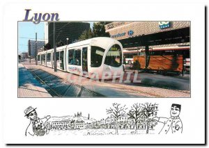 Postcard Modern Lyon. Tramway Lyon