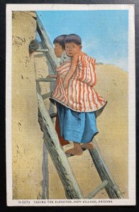 1930s  USA PPC Picture Postcard Cover Native American Indian Hopi Village