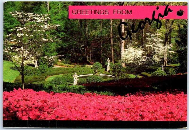 Postcard - Greetings From Georgia