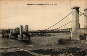 CPA NEUVILLE-sur-SAONE - Le Pont (639832)