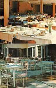 Cincinnati Ohio 1960s Postcard Quebec Gardens Restaurant