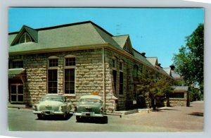Fort Riley US Army Base, Main Post Exchange Classic Cars, Chrome Kansas Postcard