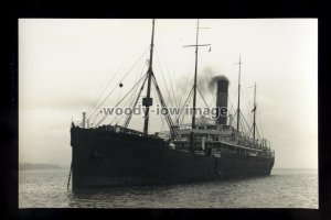 bf1487 - Bibby Line Liner - Herefordshire , built 1905 - B Feilden card