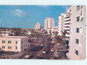 Damaged Back Pre-1980 COLLINS AVENUE HOTELS Miami Beach Florida FL AE1206