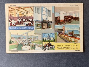 O'Donnell's Washington DC Linen Postcard H2165075227