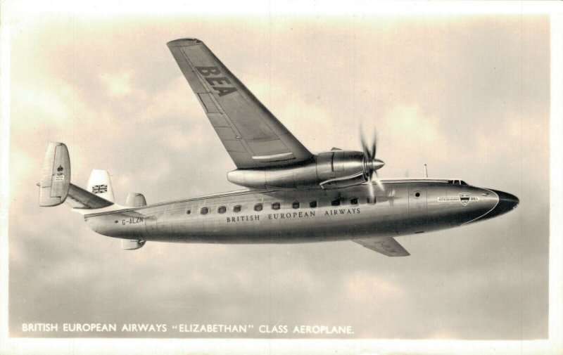 Aviation British European Airways Elizabethan Class Aeroplane 03.32