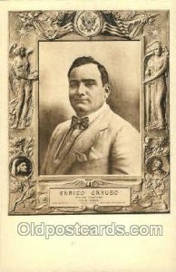 Enrico Caruso Opera Unused 