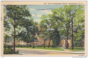 First Presbyterian Church, SPARTANBURG, South Carolina, PU-1941