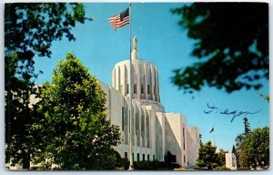 Postcard - Oregon State Capitol Building - Salem, Oregon