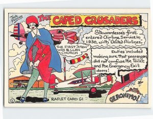 Postcard The Caped Crusaders