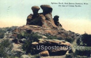 Sphinx Rock - Red Buttes District, Wyoming