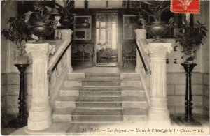 CPA Dax Les Baignots Entree de l'Hotel de la 1re classe (1263181)