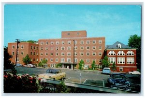 c1960's Winchester Memorial Hospital Buildings And Cars Virginia VA Postcard