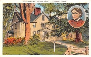 Home of Louisa Alcott in Concord, Massachusetts