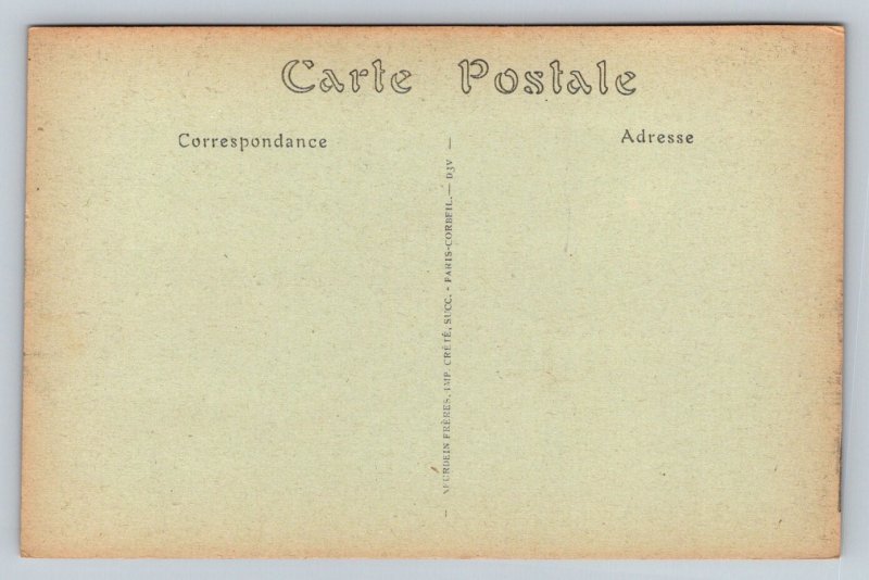 Eiffel Tower  Paris  France   Postcard