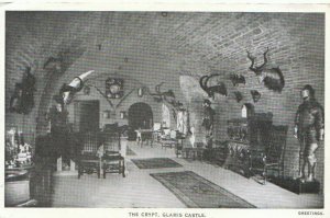 Scotland Postcard - The Crypt - Glamis Castle - Angus - Ref TZ7775