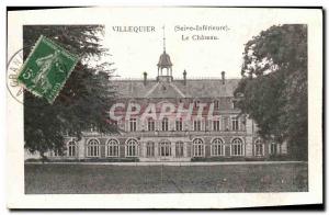 Old Postcard Villequier Le Chateau