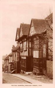 Rye England Old Hospital Mermaid Street Real Photo Antique Postcard J79289