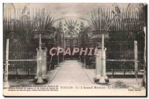 Old Postcard Toulon The Maritime Arsenal of Weapons Militaria La Salle