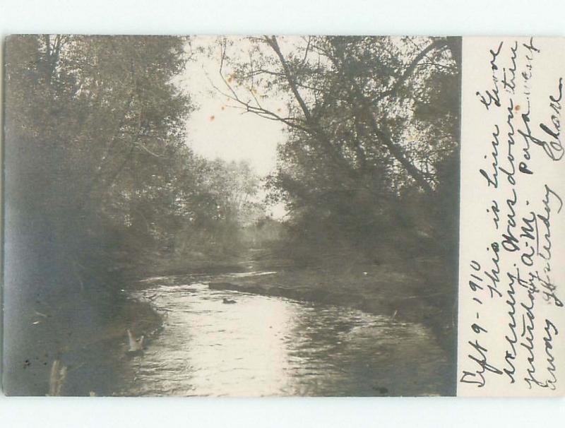 Pre-1920 rppc CARD WRITER SAYS THIS IS LINN GROVE By Cherokee & Spencer IA i7176