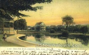 Gold Fish Pond, Lafayette Park - Lynn, Massachusetts MA