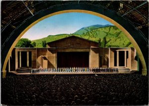 Germany Oberammergau Passiostheater-Buehne mit Chor 1970