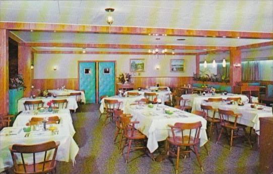 Dining Room Interior The Willows Lodge Motel & Restaurant Lancaster Pennsylvania
