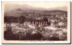 Old Postcard St Jean Pied de Port Vue Generale